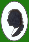 Miniature silhouette of Ian Pethers as used on his business card printed by www.busycards.com